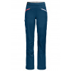 Dámské lyžařské kalhoty Ortovox Col Becchei Pants W Petrol Blue