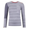 Dámske tričko Ortovox 185 Rock'N'Wool Long Sleeve Women's Grey Blend M