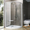 Ravak Pivot Sprchový kút 80 transparentný biely PSKK3-80 37644100Z1
