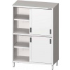 Skladová skříň posuvné dveře 800x600x1800 mm | STALGAST, 981646080 inox