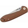 Vega CJRB J1912-BNC Feldspar vreckový nôž 9 cm, Stonewash, hnedá, G10 (CNC textúra)