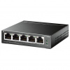 TP-Link TL-SG105MPE sieťový prepínač L2 Gigabit Ethernet (10/100/1000) Podpora napájania cez Ethernet (PoE) Čierna (TL-SG105MPE)