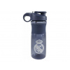 Real Madrid FC Športová fľaša Real Madrid, s dvojitým pítkom, so slamkou, 800 ml