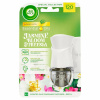 Air Wick Essential Oils Elektrický osviežovač vzduchu strojček a náplň kvety jazmínu a frézia 19 ml