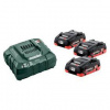Set batérie a nabíjačky Metabo 685132000