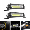 2 kusy automobilových LED svetelných líšt Mini, jeden rad COB 9W