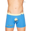 Pánské boxerky Fun 17/1-19/E196 oslík FABIO modrá světlá 2XL