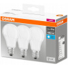 LED žiarovka E27 10W = 75W 1055LM 4000K OSRAM 3PAK (LED žiarovka E27 10W = 75W 1055LM 4000K OSRAM 3PAK)