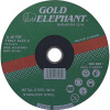 Kotúč Gold Elephant 41AA 115x1,0x22,2 mm, rezný na kov a nerez A46TBF