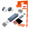 Čítačka pamäťových kariet SD micro SD Zenwire 4v1 USB 3.0 USB-C 5 Gb/s do 2 TB