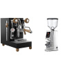 Lelit MaraX3 PL62X3, black + Eureka Atom W 65, chrome