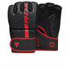 RDX MMA rukavice F6 KARA – čierno-červené