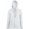 Fruit of the Loom F.O.L. | Lady-Fit LW Hooded Sweat Jacket Dámska mikina s kapucňou_16.215 Farba: Heather Grey, Veľkosť: M
