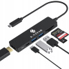 Aktívny rozbočovač Hub 6v1 USB C s 4K HDMI 2 USB 3.0, SD Apple od spoločnosti Samsung