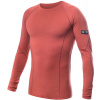 SENSOR MERINO ACTIVE pánské triko dl.rukáv terracotta - S