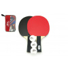 Teddies Sada stolný tenis 2 rakety + 3 loptičky v taške 26x17cm