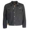 DUKE bunda pánska Western Style Trucker Denim džínsova džíska čierna 2XL