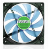 EVOLVEO 12L1BL ventilátor 120mm, 4 LED modrý, 3pin FAN 12 BLUE