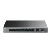 TP-Link LiteWave switch LS1210GP (9xGbE, 1xSFP, 8xPoE+, 61W, fanless) TP-link