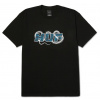 pánske tričko HUF COBRA T-SHIRT BLACK L