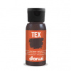 Darwi TEX Farba na textil 100050802 svetlohnedá 50 ml