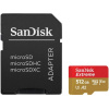 SanDisk Extreme Micro SDXC 512GB 190MB/s A2 C10 V30 UHS-I U3 + Adaptér (SDSQXAV-512G-GN6MA)