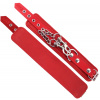 ROUGE Leather Wrist Cuffs Red