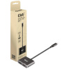 club3D CSV-1552 USB-C® (USB 3.1) MultiPort húb čierna; CSV-1552