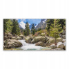 Wall Photo Box 140x70 Mountain Forest Stones River (Wall Photo Box 140x70 Mountain Forest Stones River)