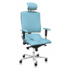ASANA Seating Ergonomická kancelárska stolička Asana Architect Farba čalúnenia: Eko koža Svetlo Modrá 574 11 farieb