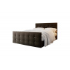 Čalúnená posteľ boxspring NAOMI - cosmic 800 / 180x200 / bez vrchného matraca