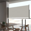 vidaXL Zaťahovacia bočná markíza na terasu krémová 60x300 cm 48353