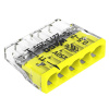 WAGO Inštalačná svorka 2273 PUSH WIRE 5 plných vodičov, max. 2,5 mm, 100 ks