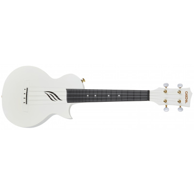 Cascha HH 2286 Carbon Fibre Ukulele Set White (Koncertné akustické ukulele)