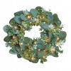 Veniec na dvere - FALSE EUCALYPTUS GARLAND s domácou dekoráciou (Veniec na dvere - FALSE EUCALYPTUS GARLAND s domácou dekoráciou)