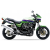 NÁLEPKY JUULA NA KAWASAKI ZRX 1100 199-2000 LIMETKA ZELENÁ PURPUROVÁ