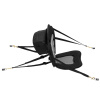 Vevor Sedadlo na kajak a paddleboard 12 mm, univerzálne, s opierkou a vakom PHTRZYEVAPMJEN4JO001V0