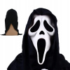 Maska Halloween - Mask Scream Vrah s kapucňou výkrik screamer halloween fantastické masky (Mask Scream Vrah s kapucňou výkrik screamer halloween fantastické masky)