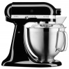 KitchenAid robot Artisan 5KSM185PSEOB černá + Akční set KitchenAid kovový mlýnek na maso 5KSMMGA