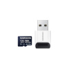 128 GB . microSDXC karta Samsung PRO Ultimate + USB adapter (U3, V30, A2), (r200MB/s, w130MB/s) MB-MY128SB/WW