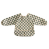 PODBRADNÍK S DLHÝM RUKÁVOM MUSHIE - OLIVE CHECK