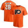 Fanatics Dětské tričko #28 Claude Giroux Philadelphia Flyers NHL Stack Logo Name & Number Veľkosť: Detské XL (13 - 15 let)