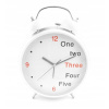 Retro budík VELKÝ 33 CM biely Jeden Dva Tri Jeden-5 (Retro budík VELKÝ 33 CM biely Jeden Dva Tri Jeden-5)