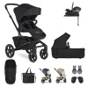 EASYWALKER Jimmey Travel Set XXL + Aton B2 i-Size + Base One pepper black 2024