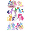 CUKROVÁ TLAČ jedlý obrázok na tortu Cukrová hmota Pony little sada + MENO