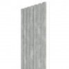 VZORKA - WALL CONCEPT akustický panel Raw Imperial, biely filc + MDF, 240x135x21 mm