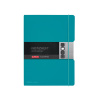 herlitz my.book flex, poznámkový zošit, A4, 2 x 40 listov - linajkový - Color Blocking - tyrkysový