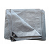 Krycia plachta - Plachta 6x6 strieborná 110g/m2 plachta (Tarpaulin 6x6 strieborný 110 g/m2 plachta)