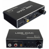 USB AUDIO KONVERTOR DAC TOSLINK COAXIAL CINCH AUX ZOSILŇOVAČ REGULÁCIA BASOV