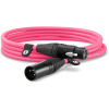 RODE XLR KÁBEL-3m ružový - XLR/XLR kábel 28246